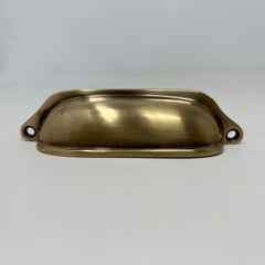 Aged Brass UNLACQUERED Cabinet Knobs and Handles