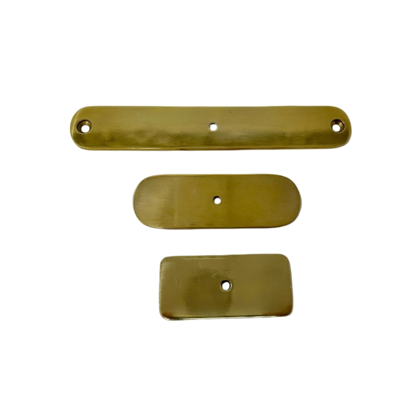 Unlacquered Brass Backplate