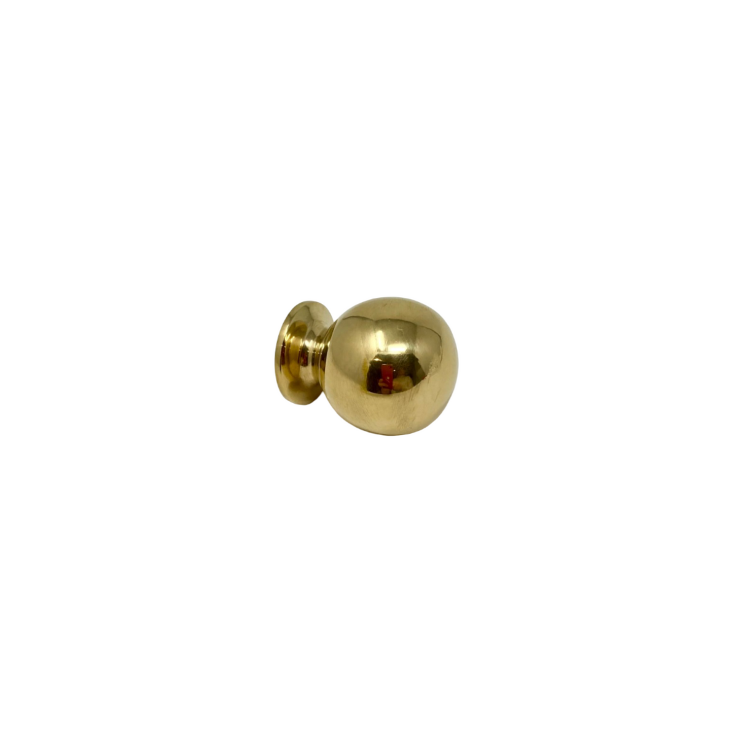 Unlacquered Brass Bubble Knob