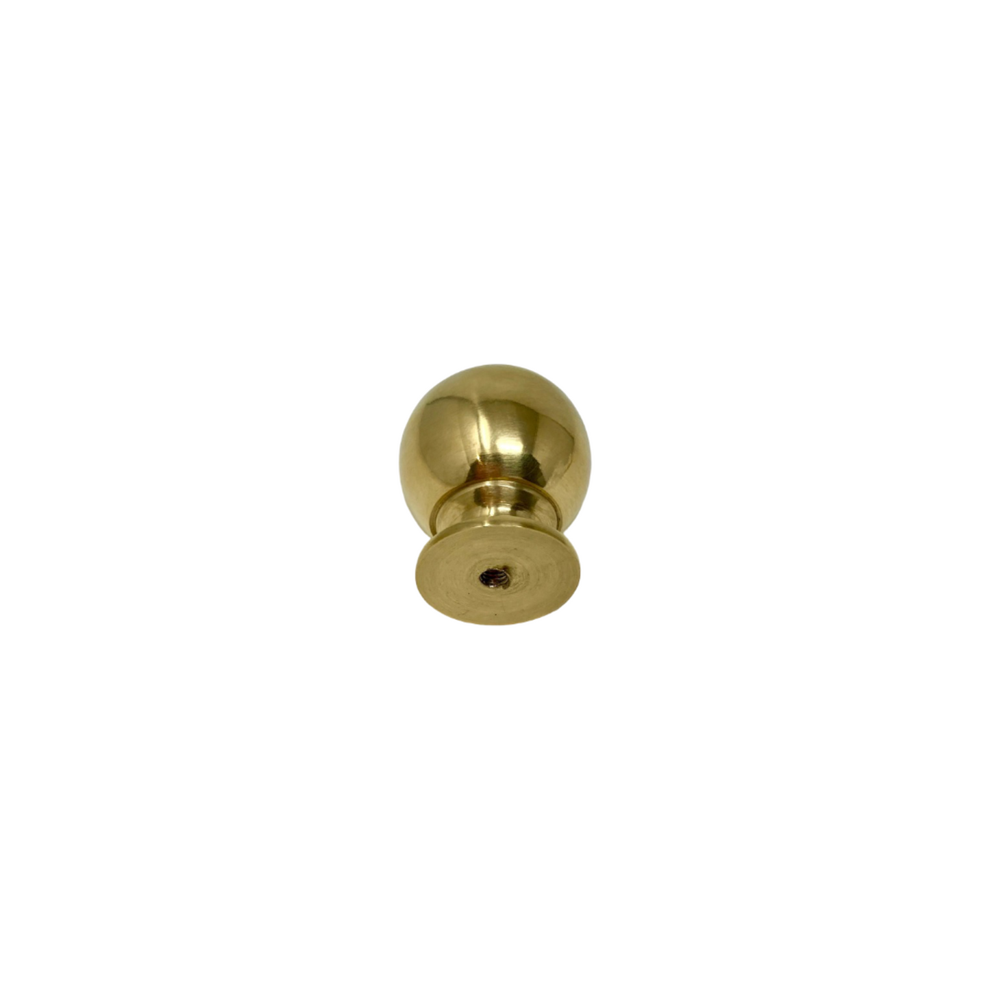 Unlacquered Brass Bubble Knob