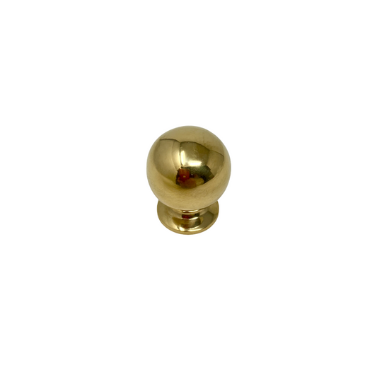 Unlacquered Brass Bubble Knob