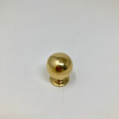 Polished Brass UNLACQUERED Cabinet Knobs and Handles | I00% Brass