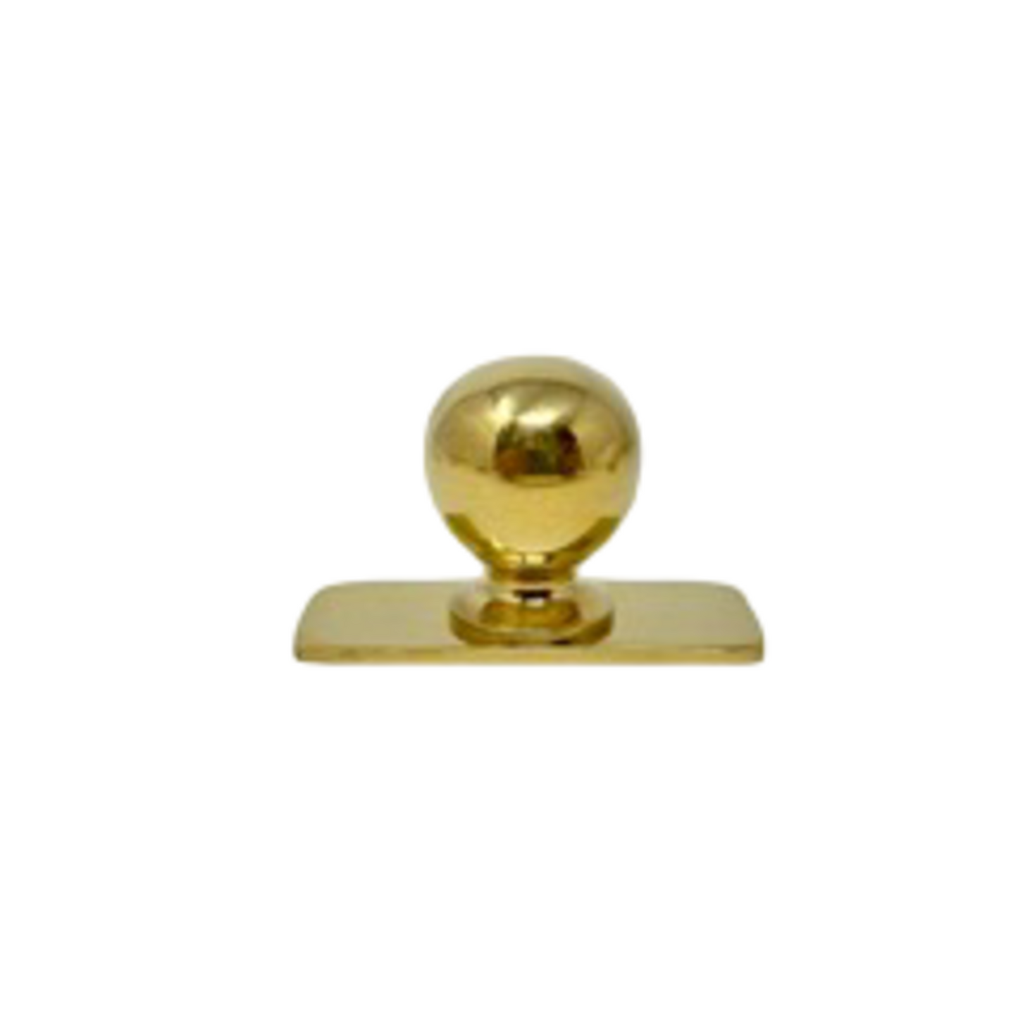 Unlacquered Brass Backplate