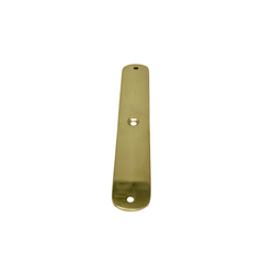 Unlacquered Brass Large Oval Backplate