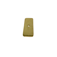 Unlacquered Brass Rectangular Backplate