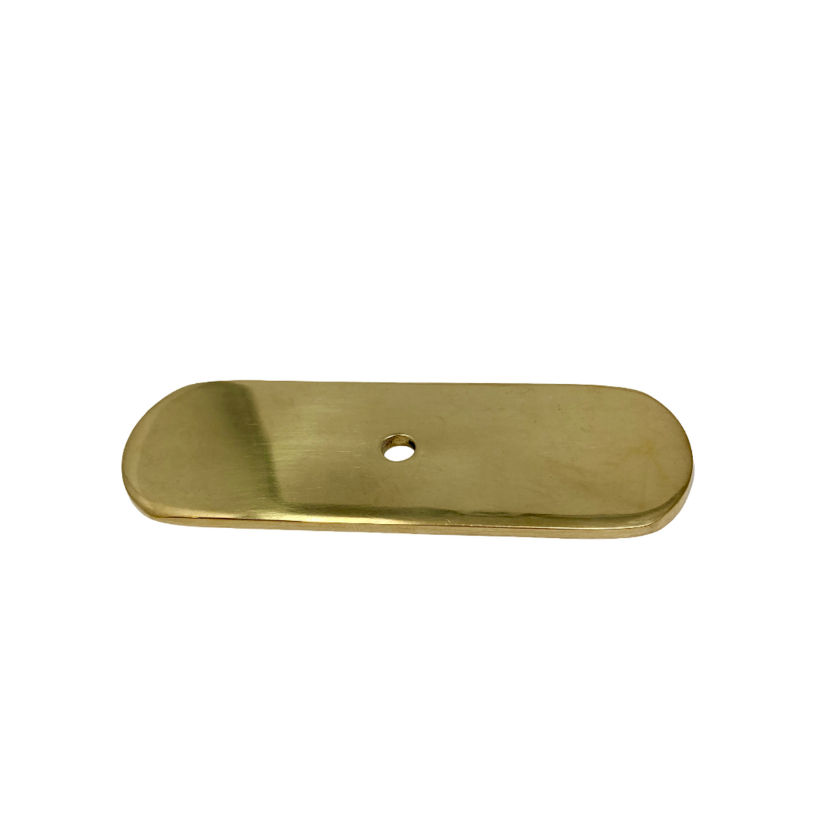 Unlacquered Brass Small Oval Backplate