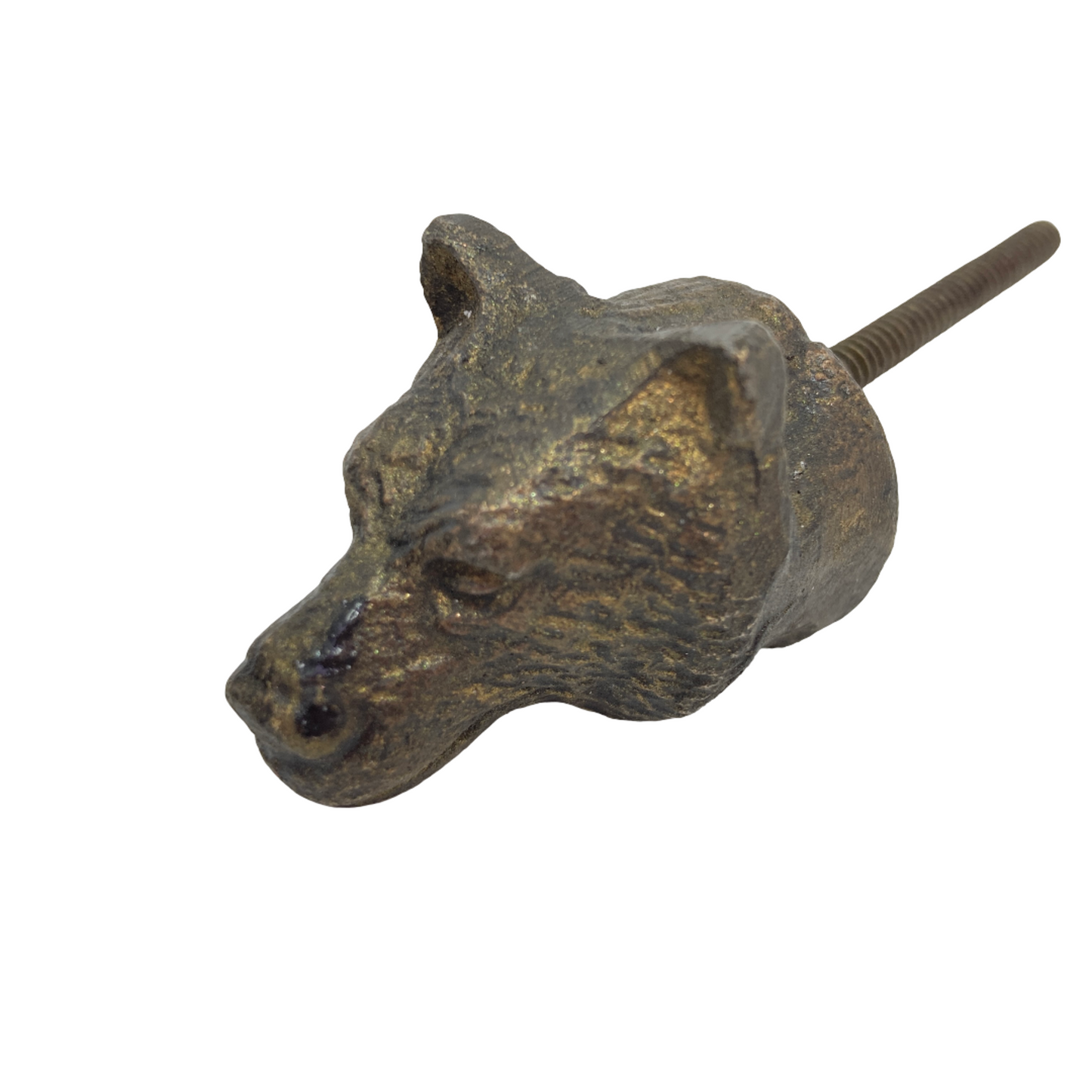 Bear Head Vintage Animal Knob