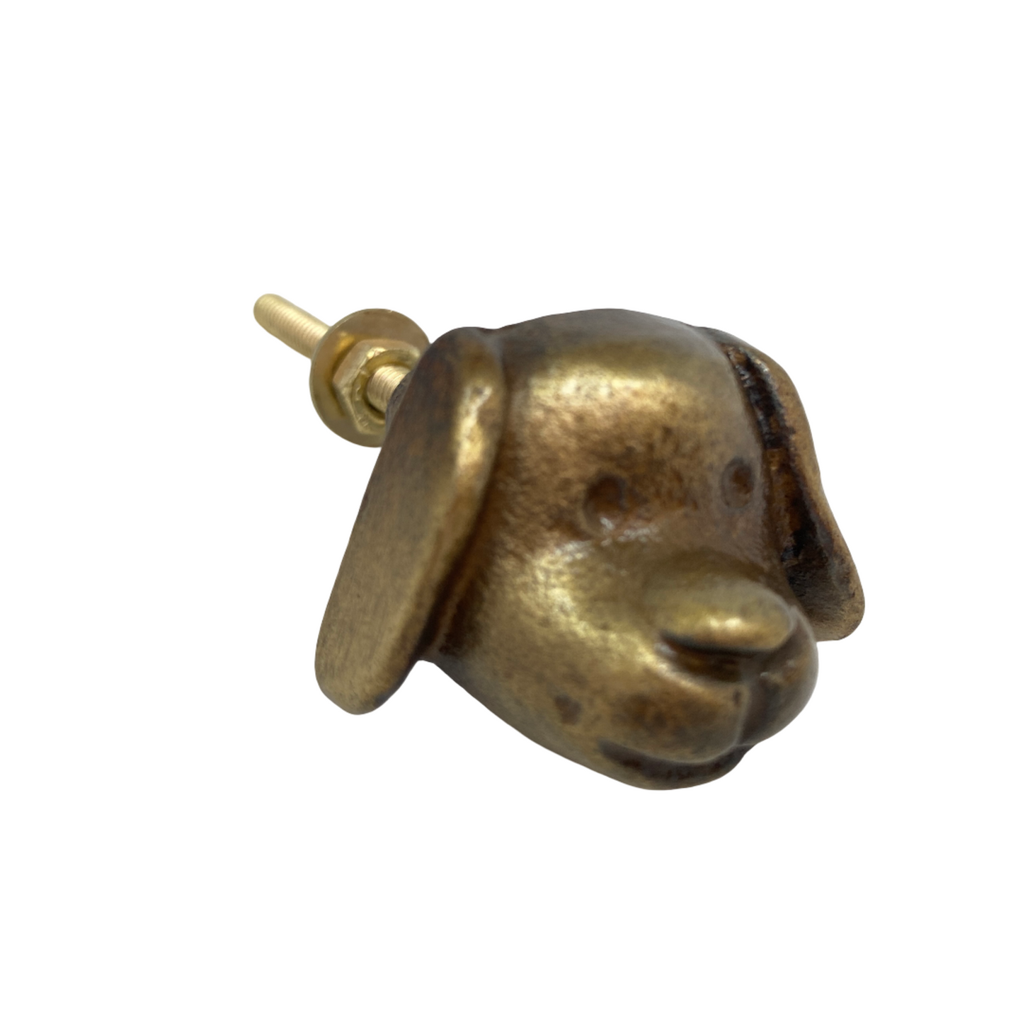 Dog's Head Vintage Animal Knob