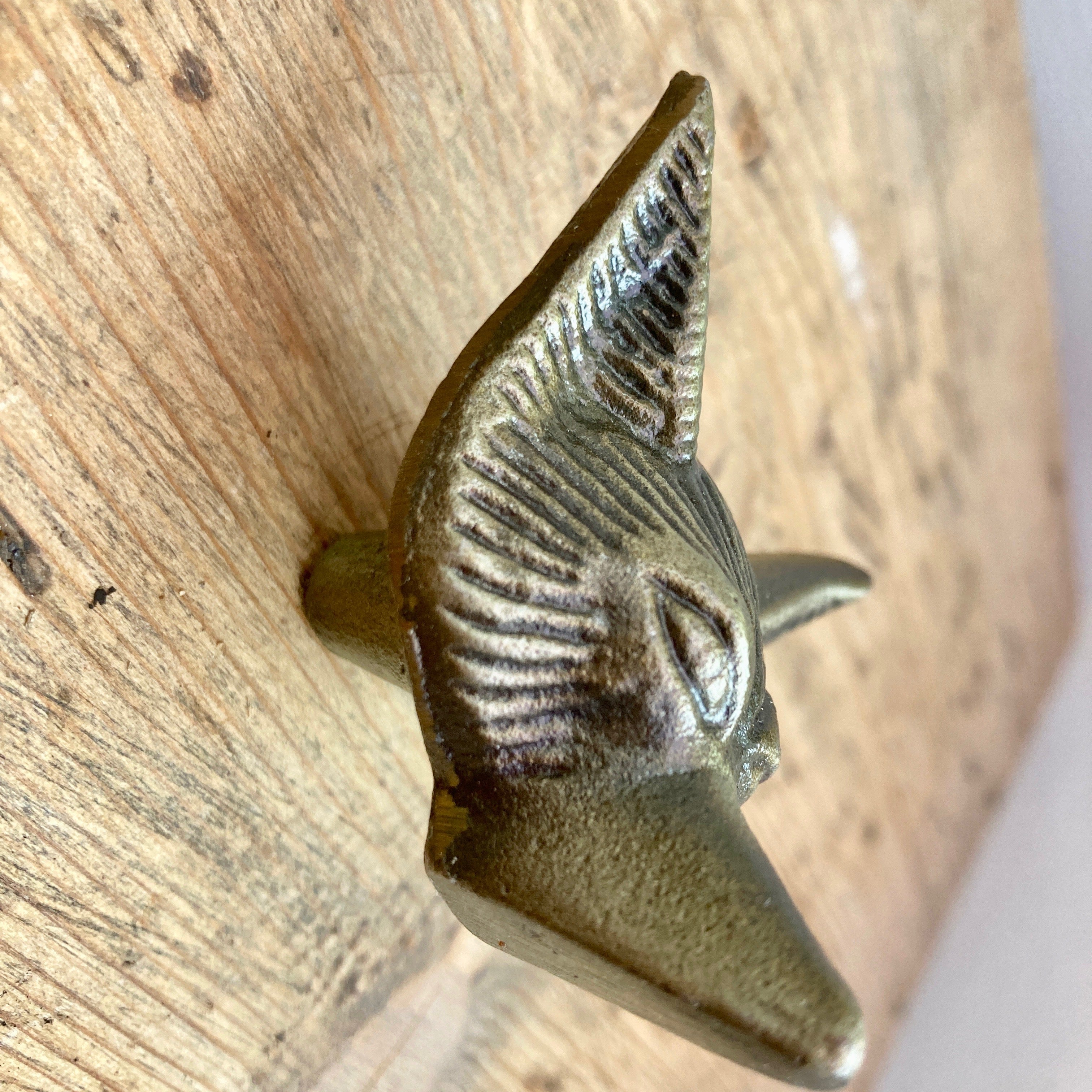 Antique Bronze Fox Head Knob