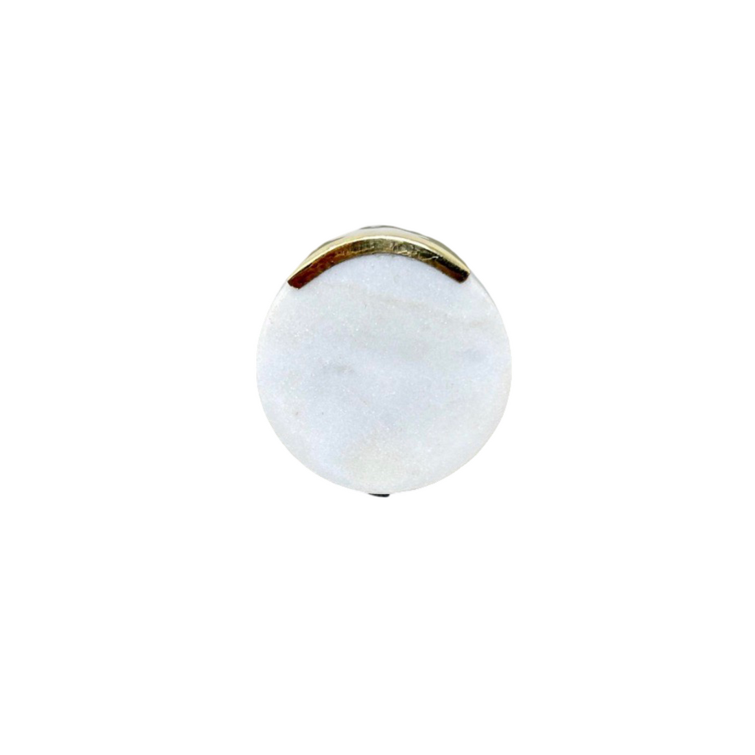 Stone & Brass Knob