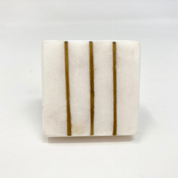 Solid Stone Marble Drawer Door Knobs