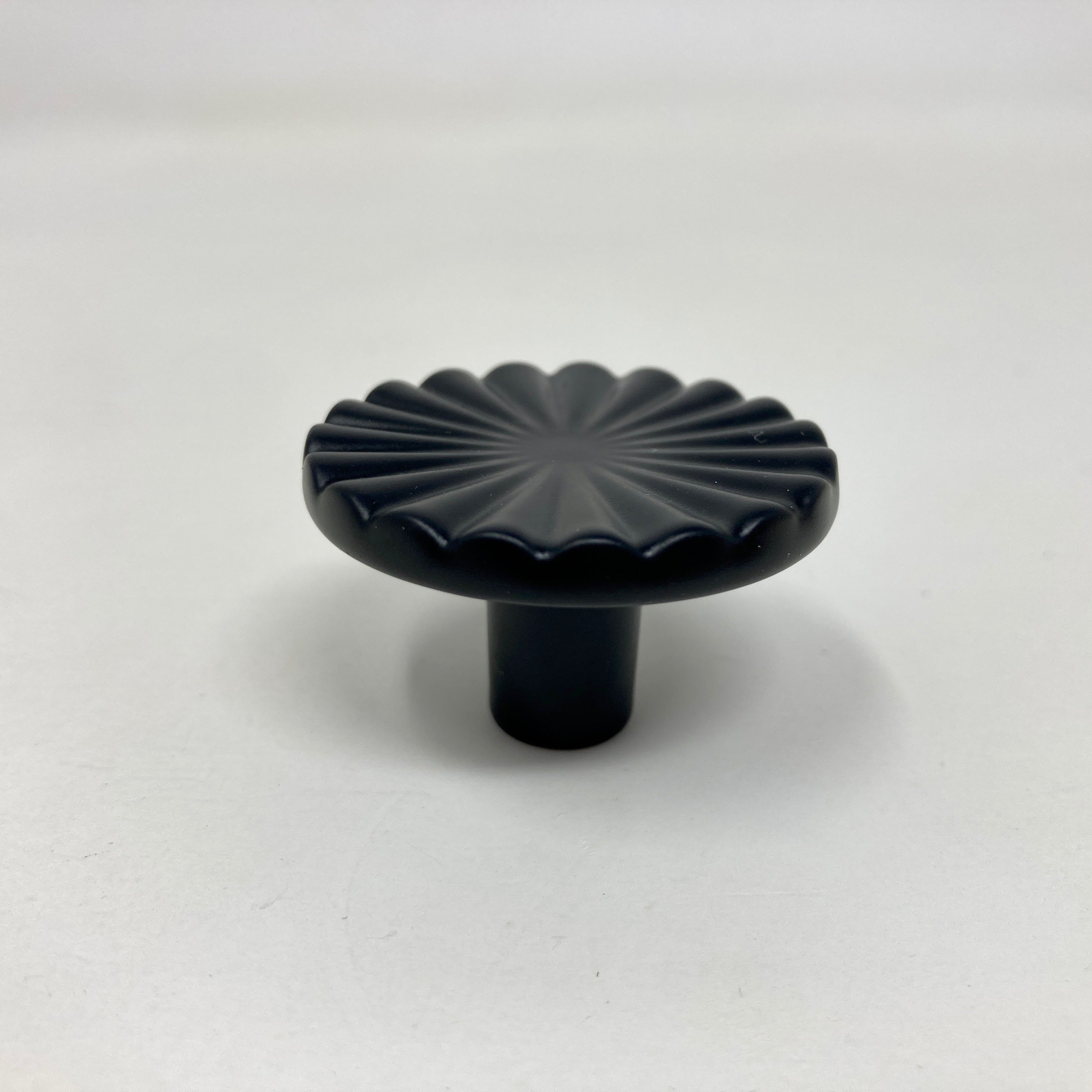 Black Art Deco Pull Knob / Cup Handle. Kitchen Replacement Knob, Drawer Knob, Furniture Knob, Cabinet Knob, Kitchen Door Knob