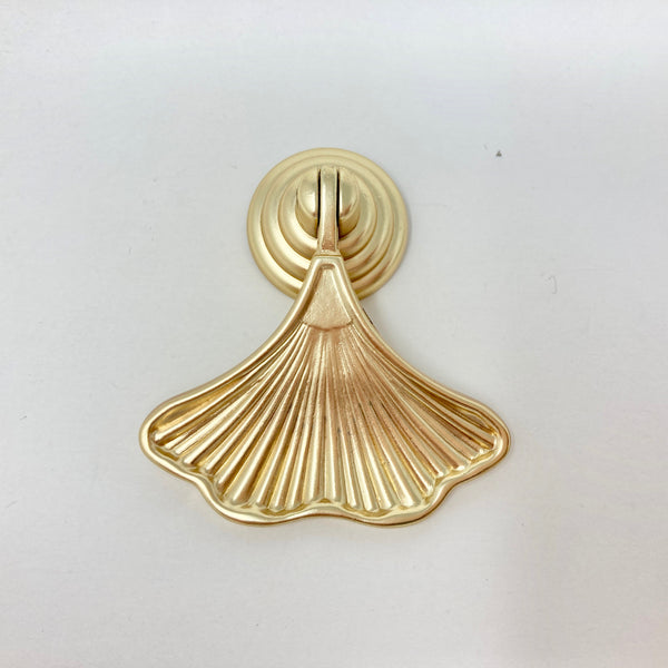 Art Deco Fan Knob in Gold, Silver or Antique Pewter. Wardrobe, Furniture, Cabinet Knob, Kitchen Door Knob