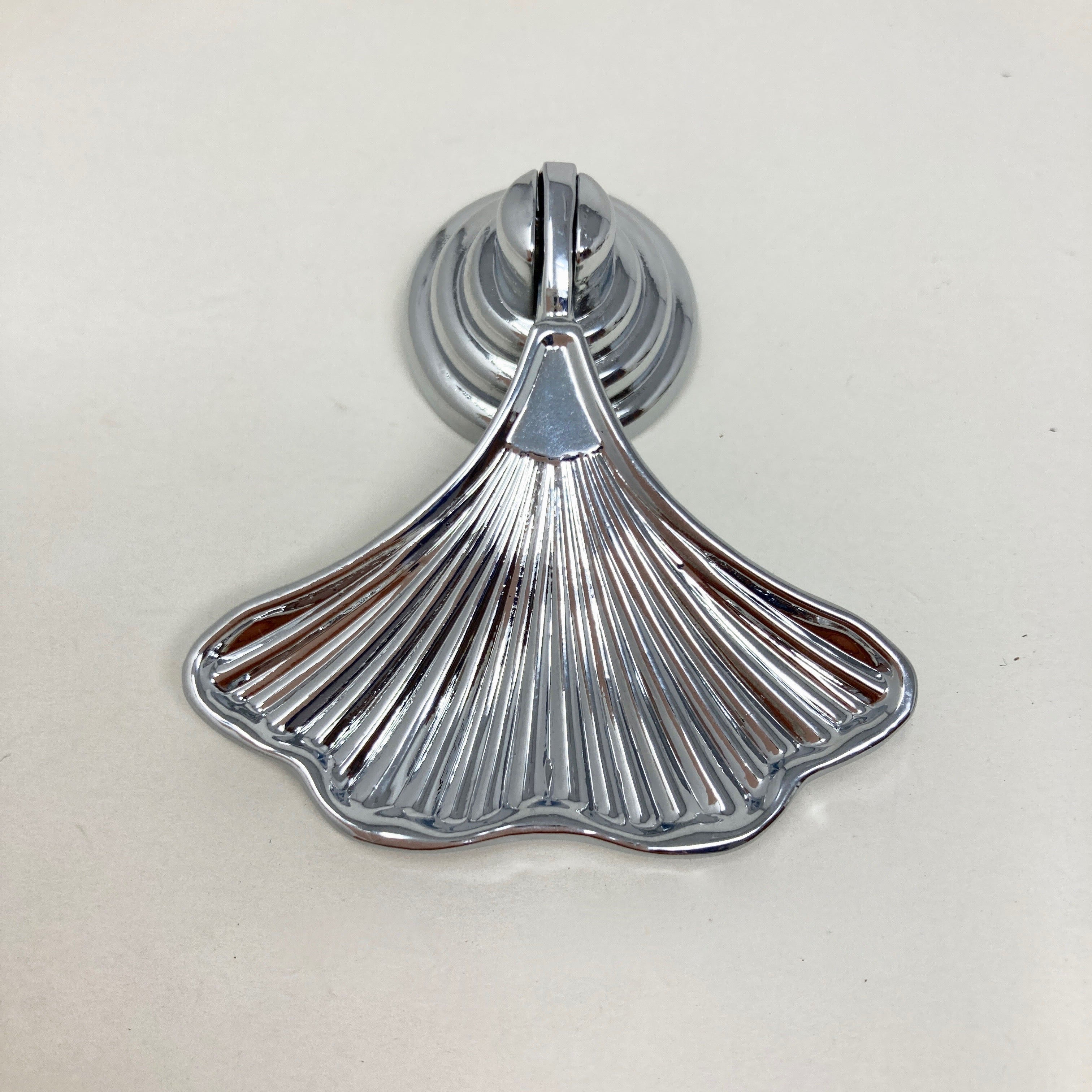 Art Deco Fan Knob in Gold, Silver or Antique Pewter. Wardrobe, Furniture, Cabinet Knob, Kitchen Door Knob