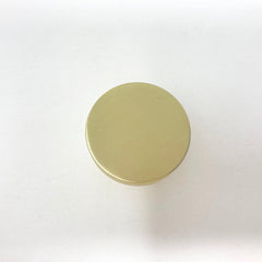 Gold Round Contemporary Knob | Wardrobe | Modern | Kitchen Replacement Knob | Furniture Knob | Cabinet Knob | Kitchen Door Knob