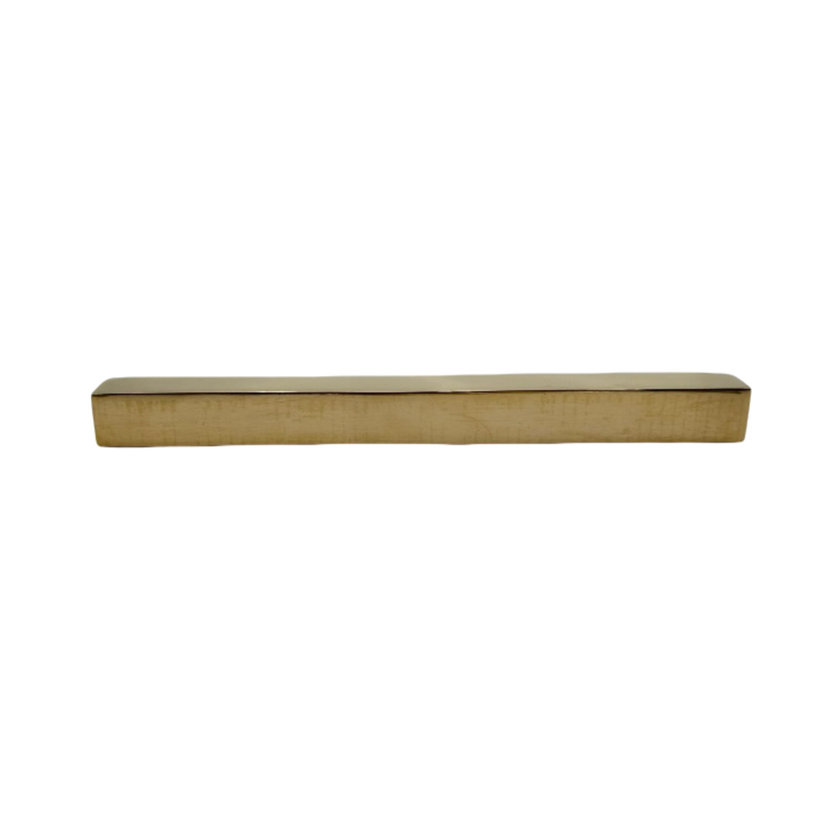 Unlacquered Brass Large L Shaped Pull