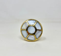 Mother of Pearl Brass Knob