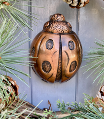 Ladybird Door Knocker in ANTIQUE COPPER