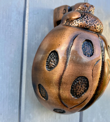 Ladybird Door Knocker in ANTIQUE COPPER