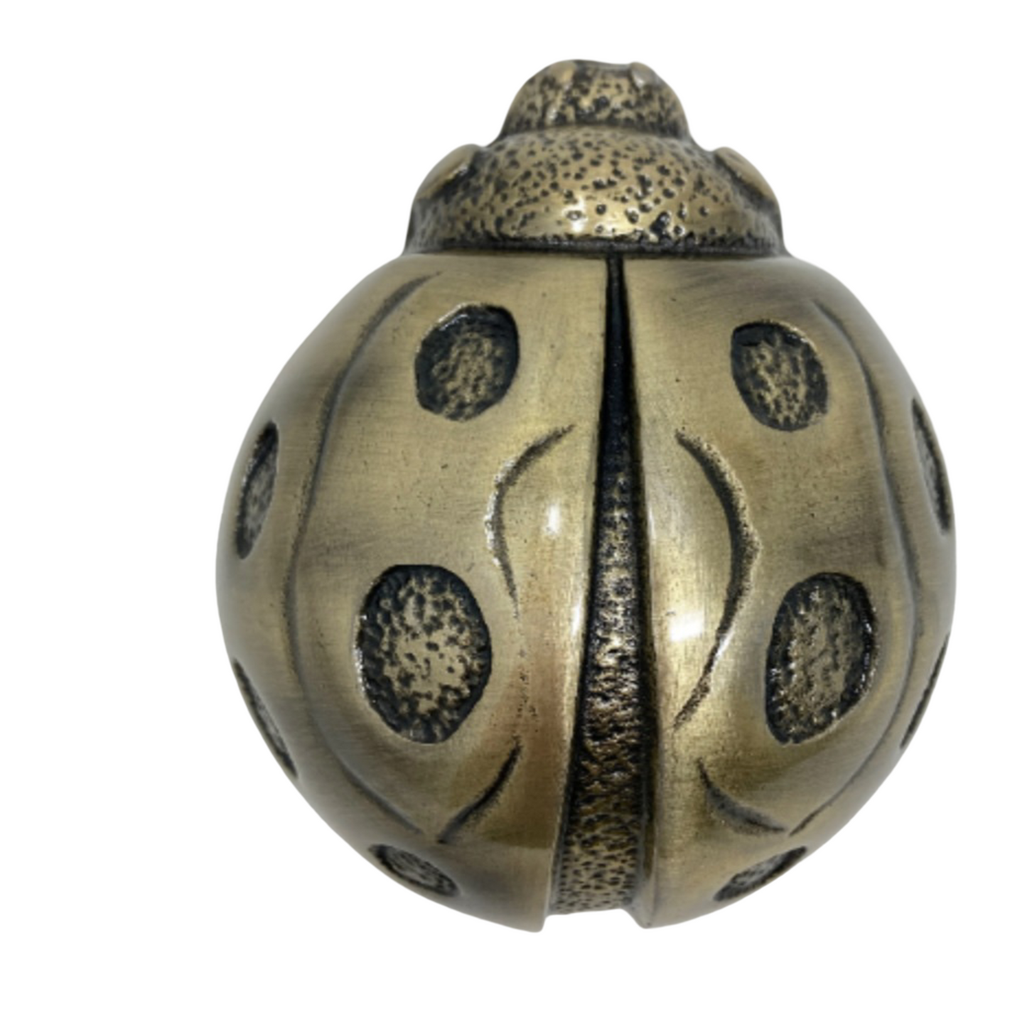 Ladybird Antique Brass Door Knocker
