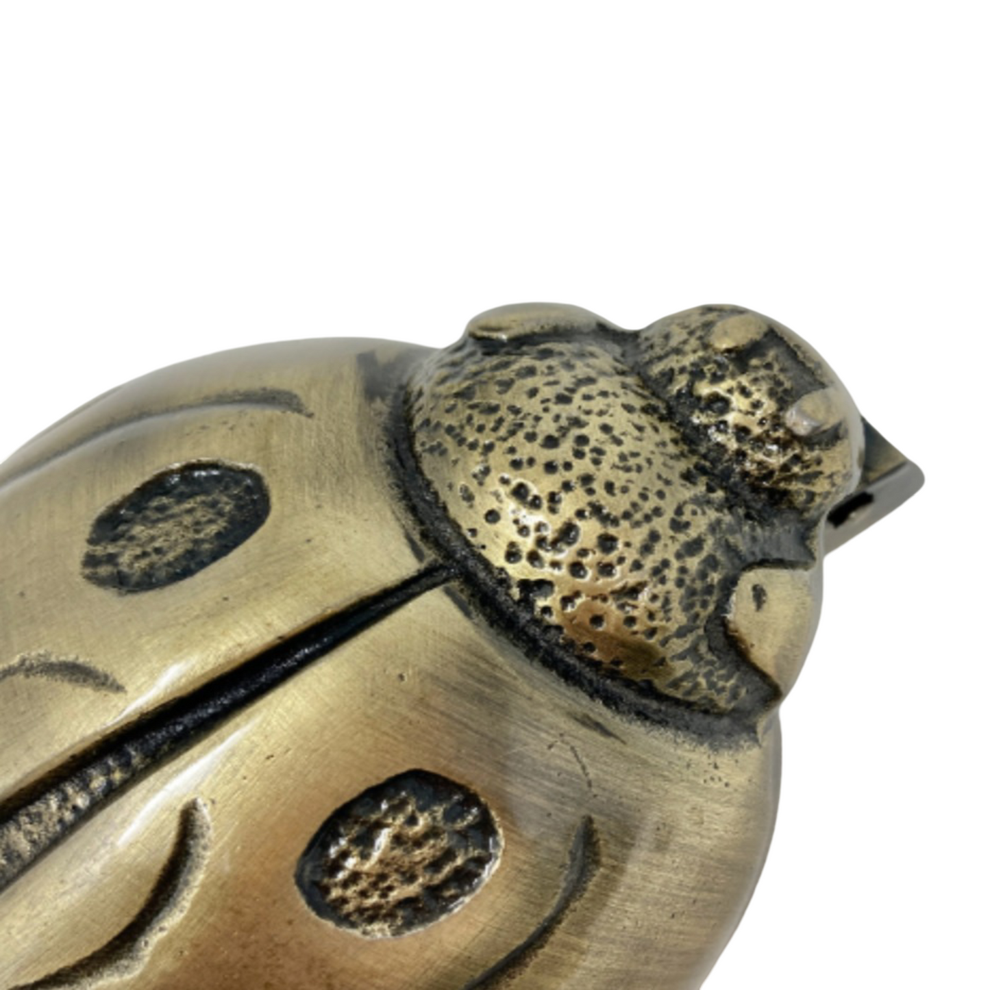 Ladybird Antique Brass Door Knocker