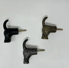 HOOK Dog Tail Wall Animal Coat Hook