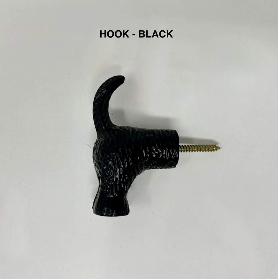 HOOK Dog Tail Wall Animal Coat Hook