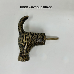 HOOK Dog Tail Wall Animal Coat Hook