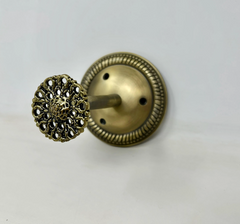 Filigree Old Gold Curtain Hook