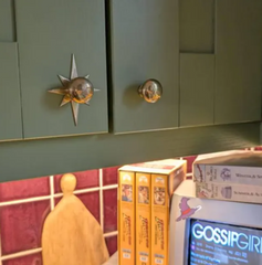 Polished Brass Star or Flower Backplate I00% Brass