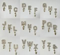 Alphabet Ceramic Hook