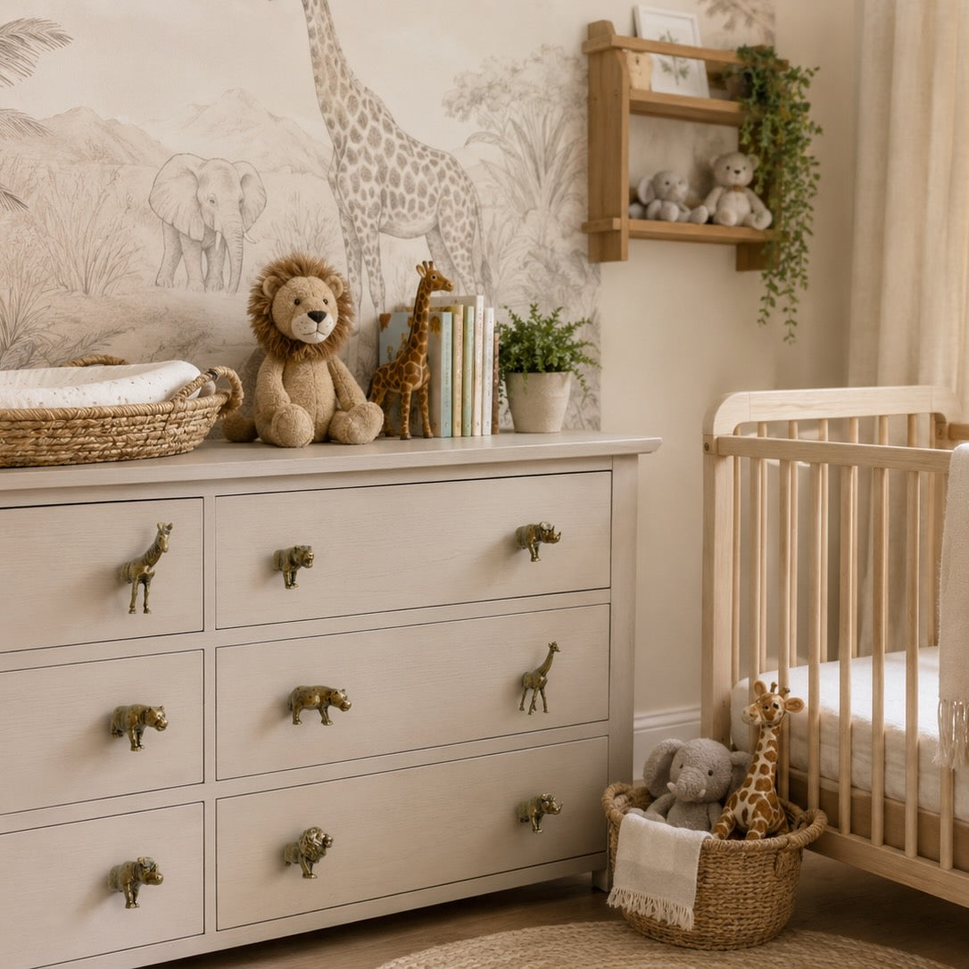 Safari Animal Knobs