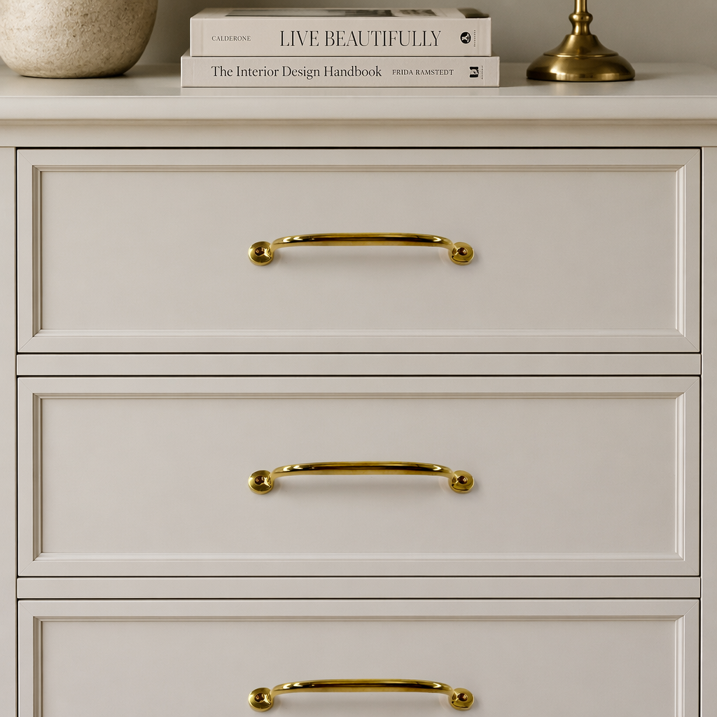 Unlacquered Brass Pull Handle