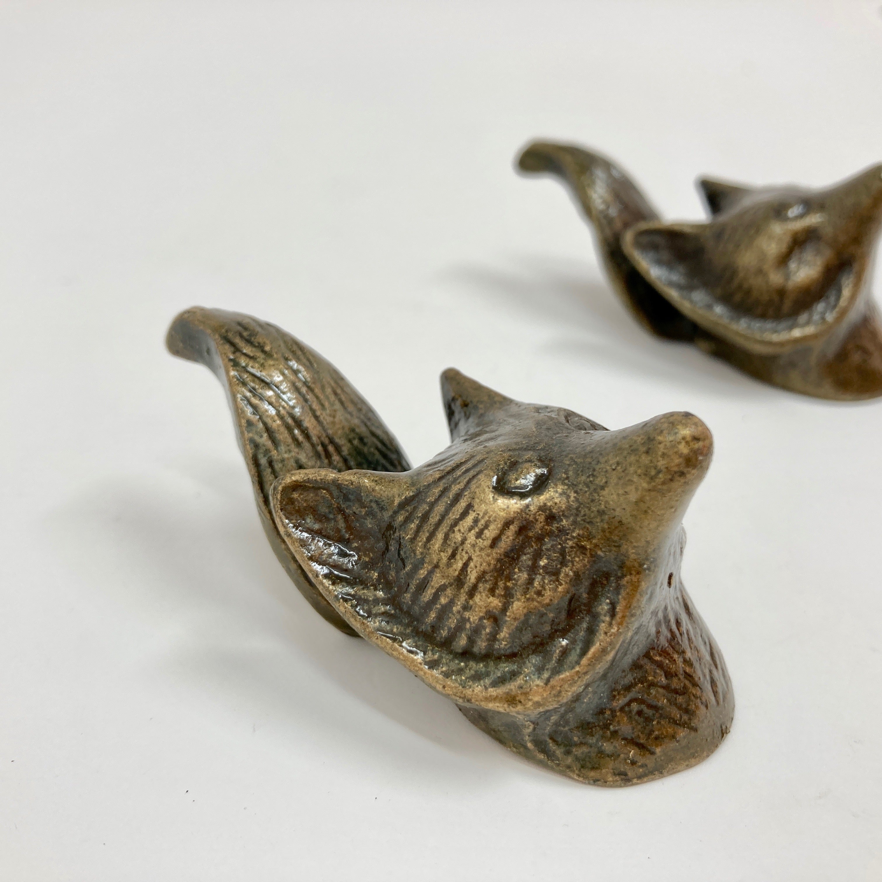 Mr Fox Antique Bronze Knob