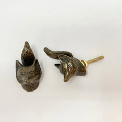 Mr Fox Antique Bronze Knob