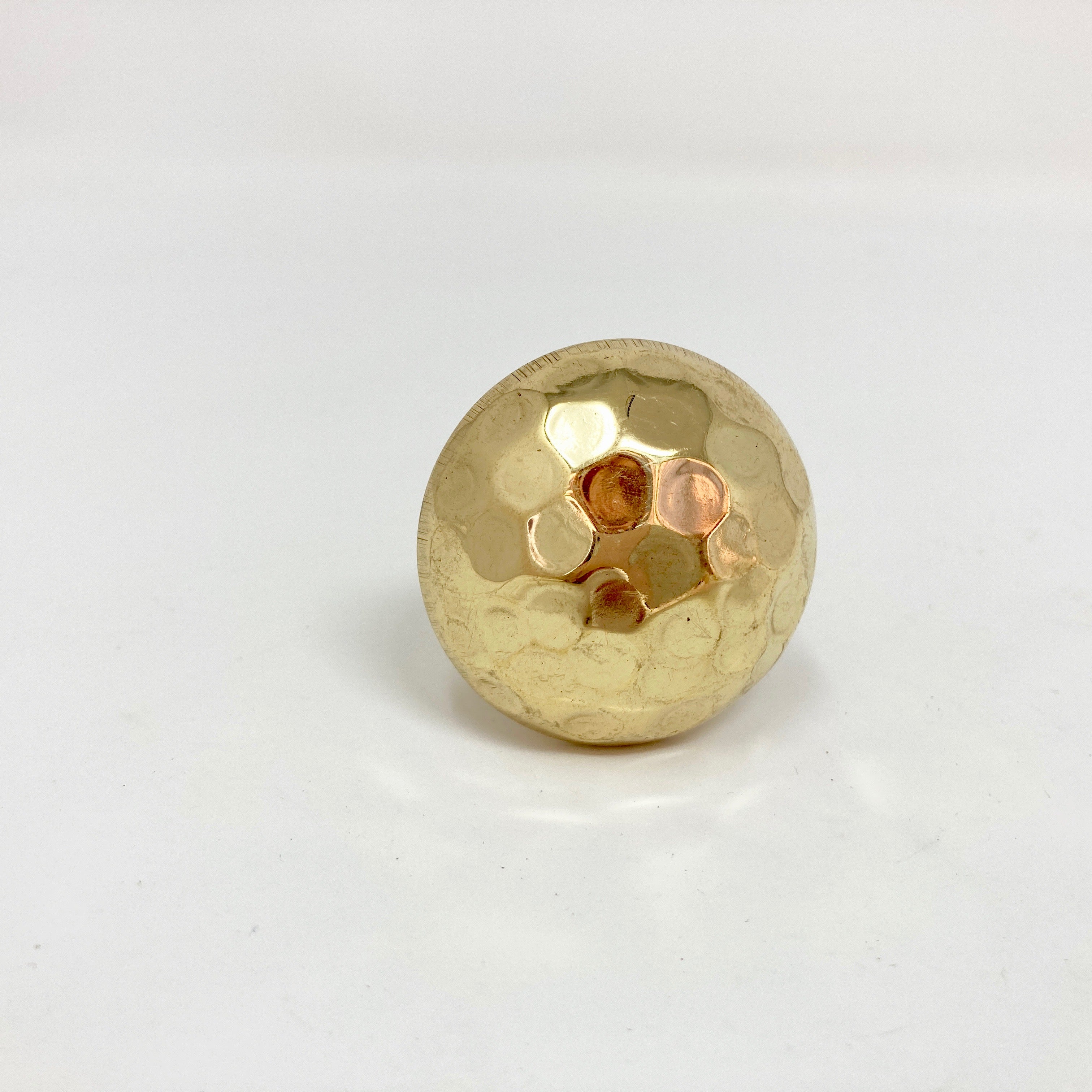 Hammered Gold Knob