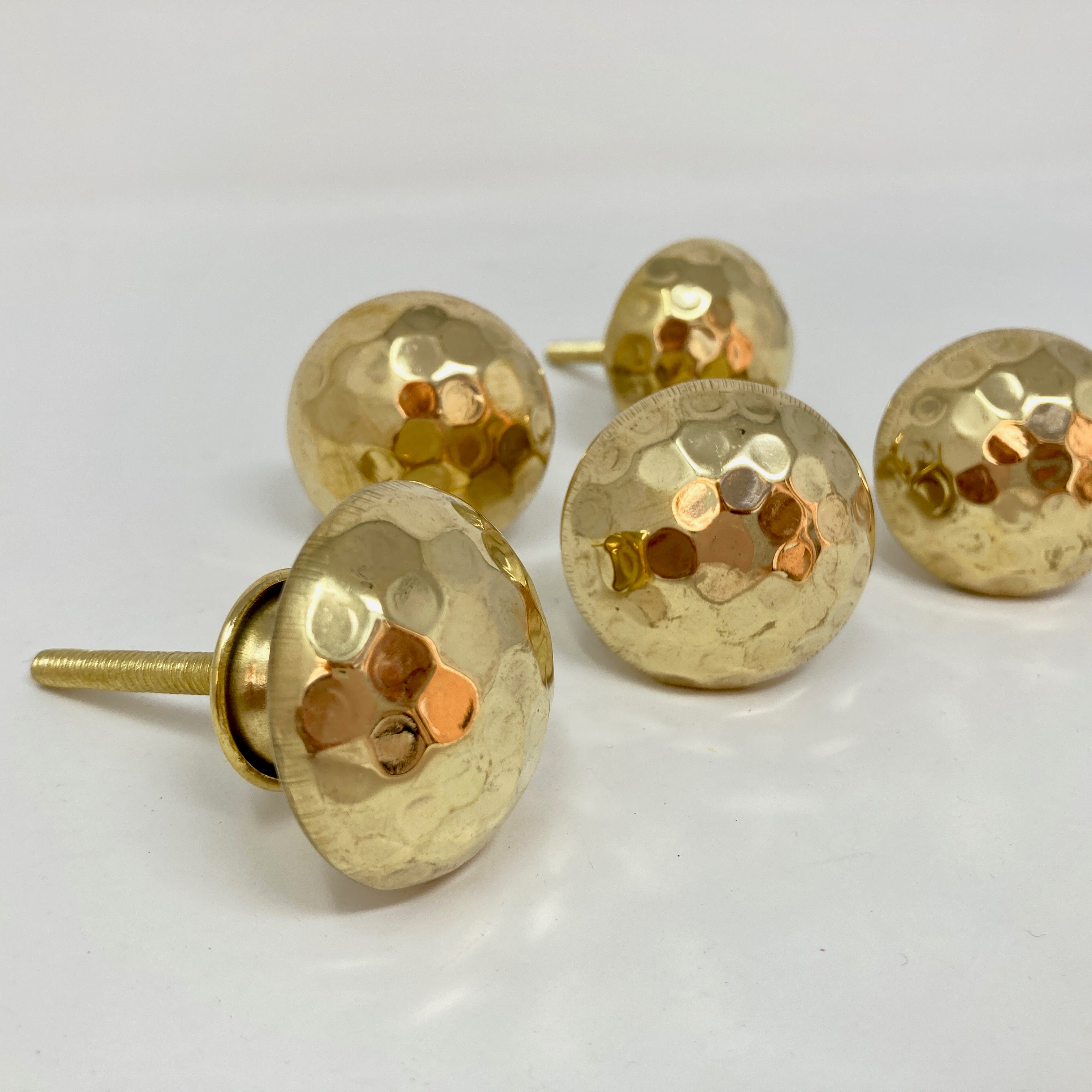 Hammered Gold Knob