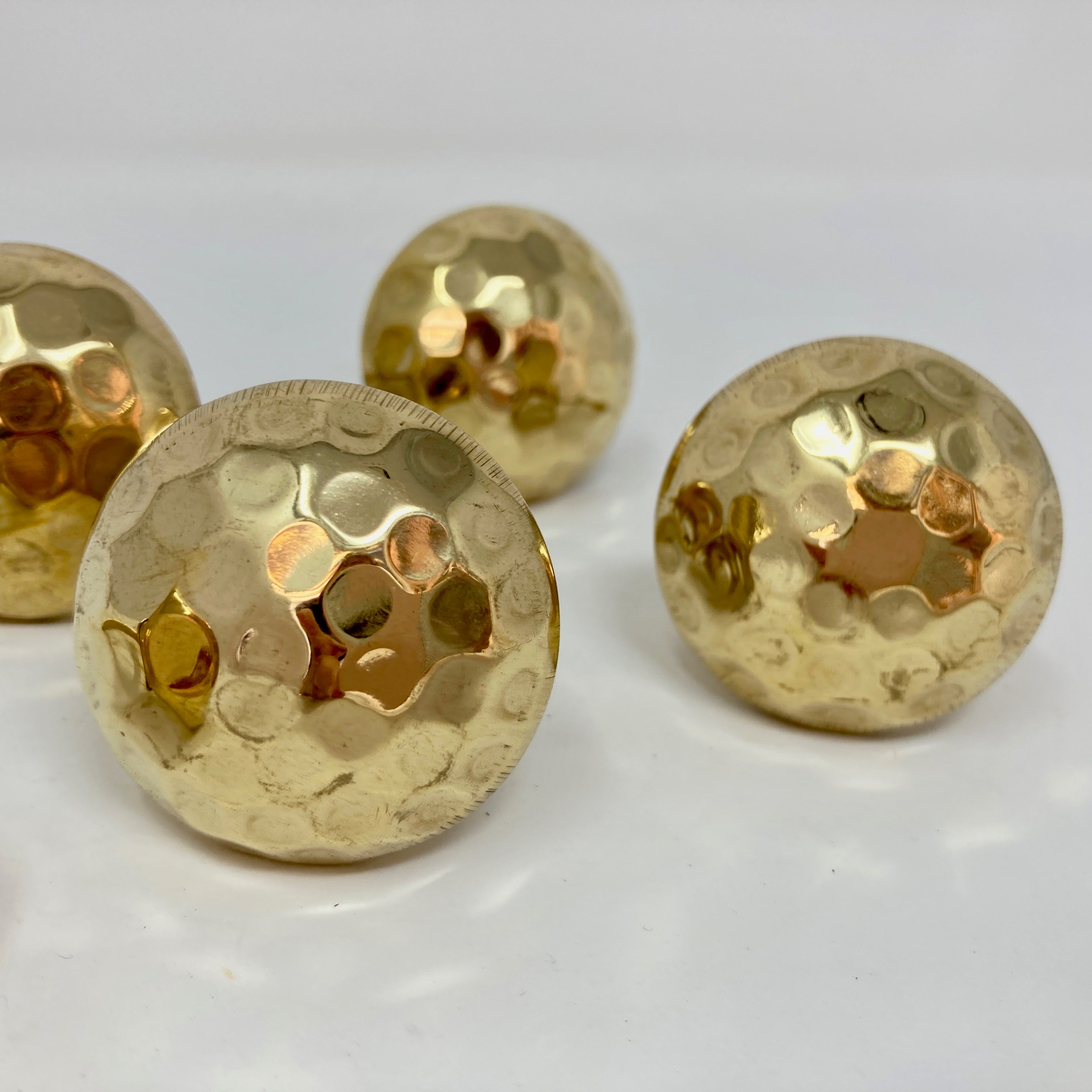 Hammered Gold Knob