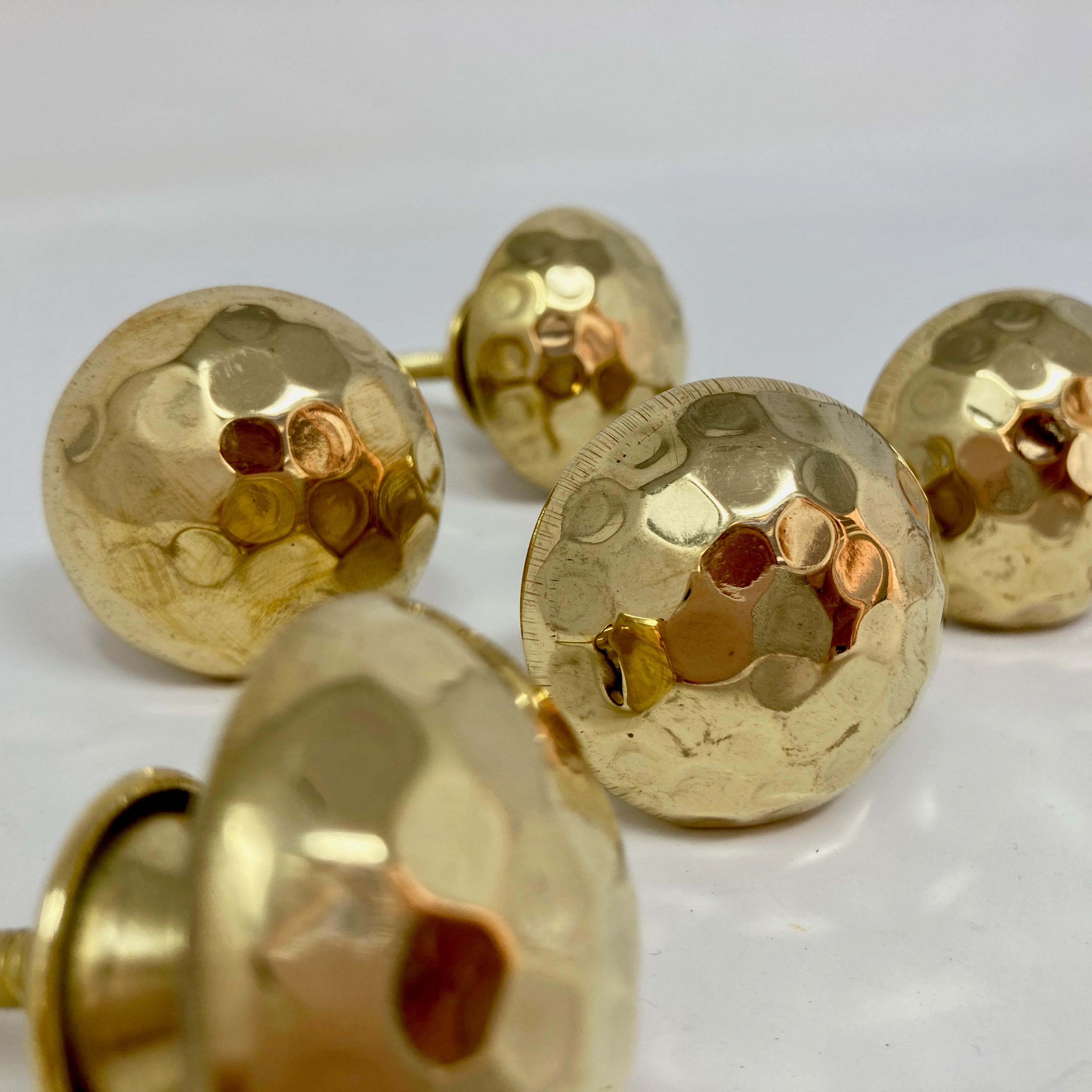 Hammered Gold Knob