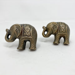 Antique Bronze Elephant Drawer Knob