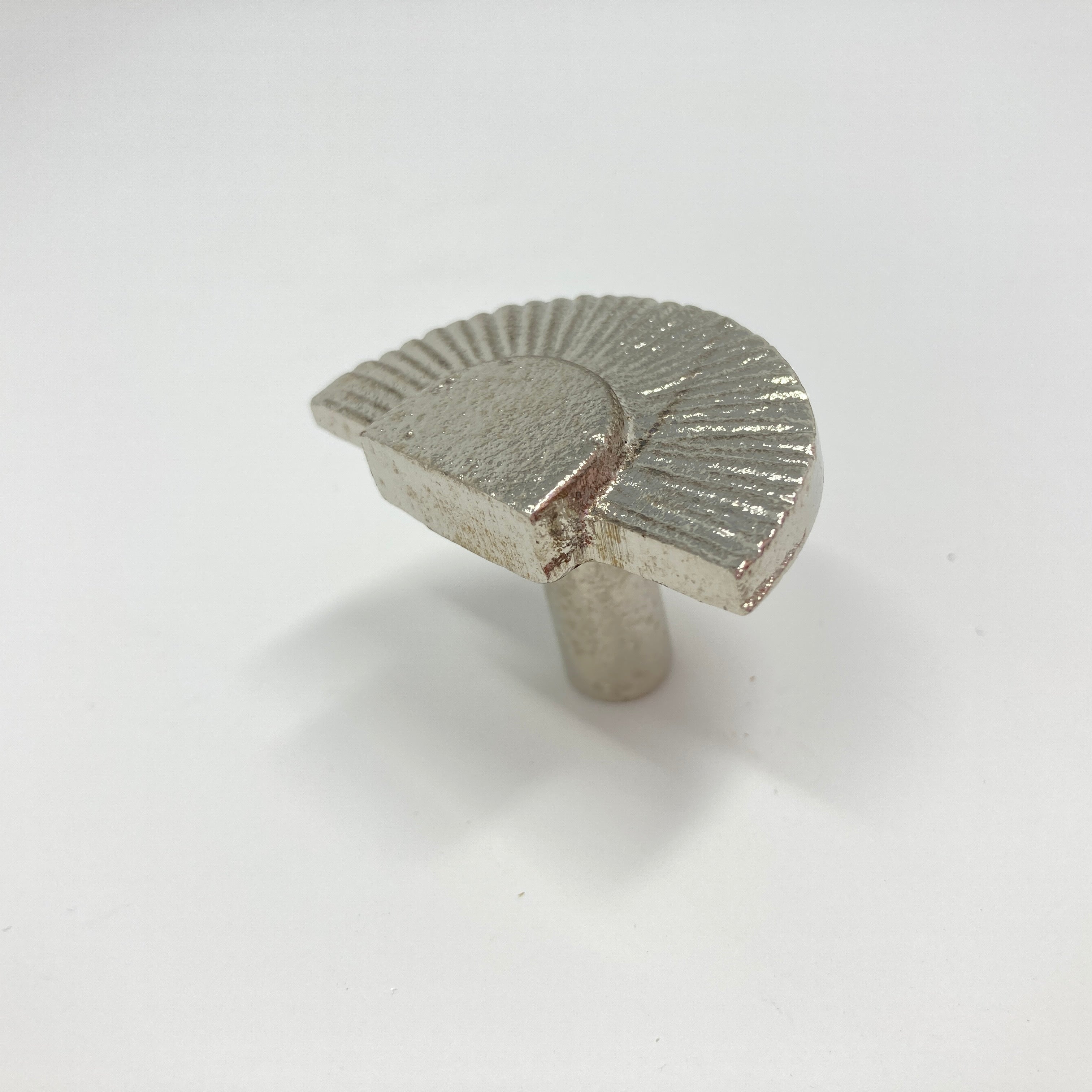 Art Deco Metal Fan Knob