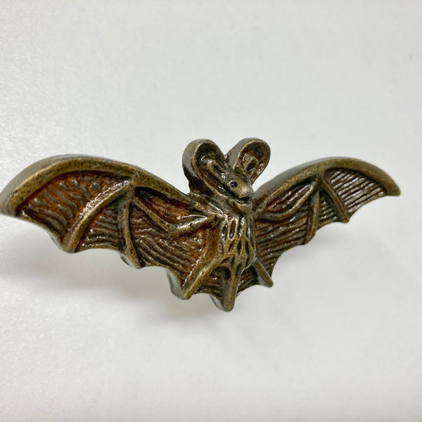 Antique Bronze Bat Knob