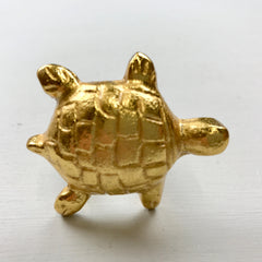 Gold Tortoise Knob