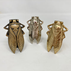 Bug Insect Knob in Gold Silver & Antique Brass