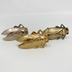 Bug Insect Knob in Gold Silver & Antique Brass