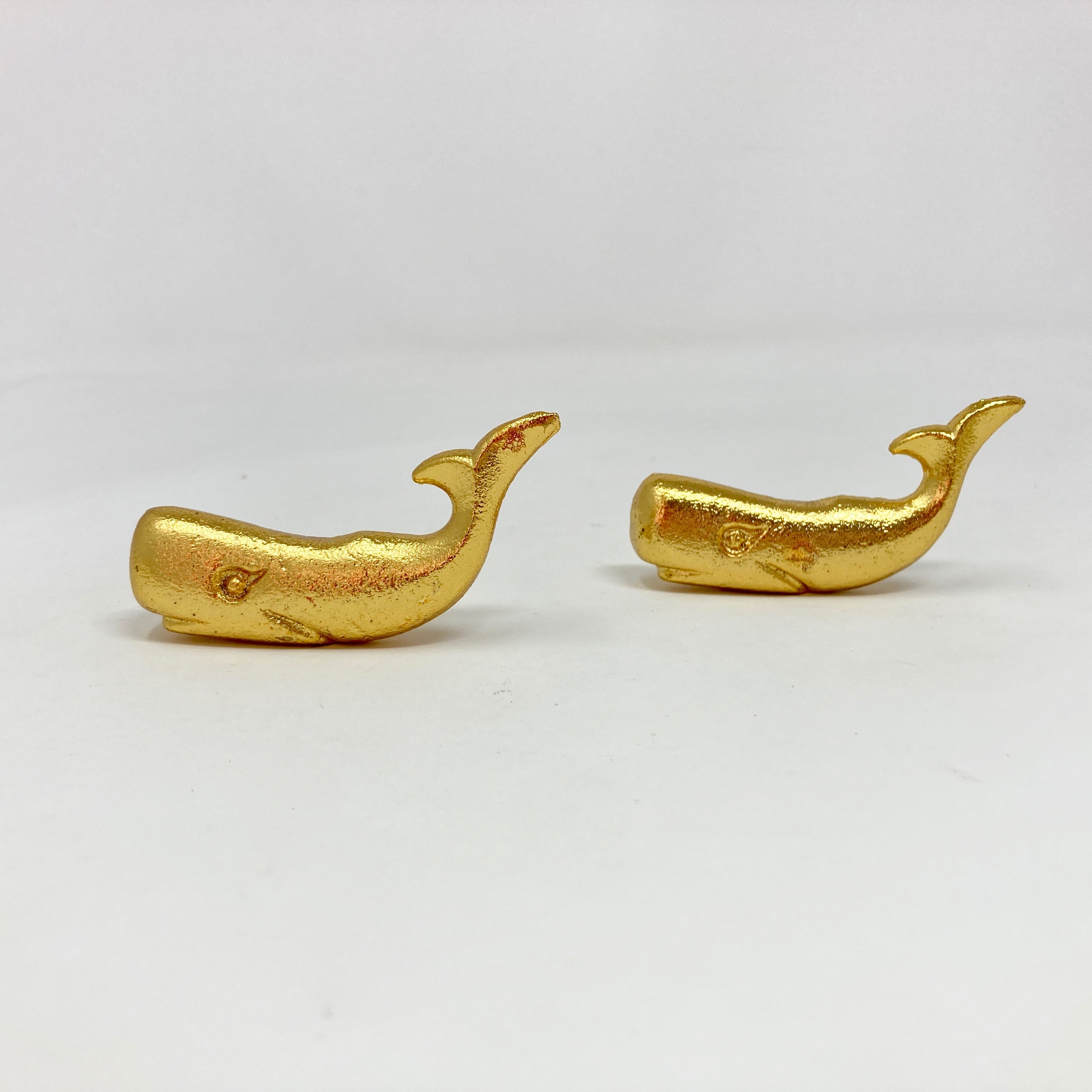 Gold Whale Knob